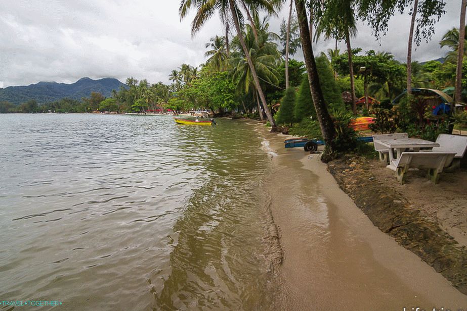 The very end of Klong Prao near Chok Dee Resort