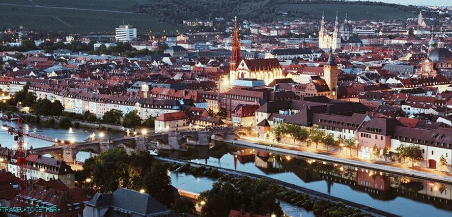 Panorama of Würzburg