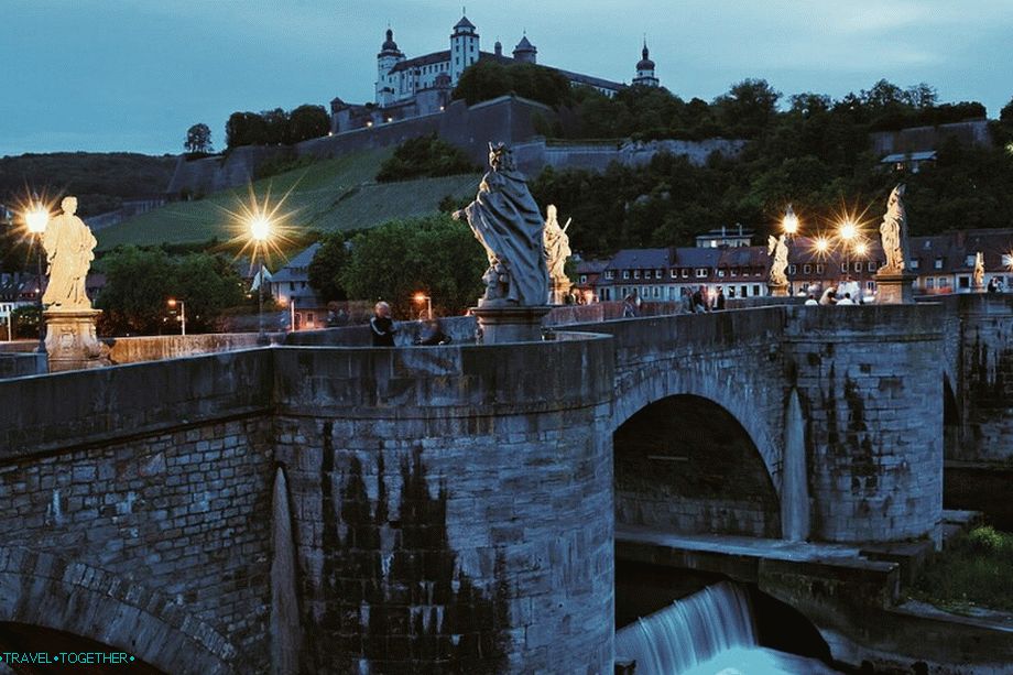 Old Bridge in Würzburg