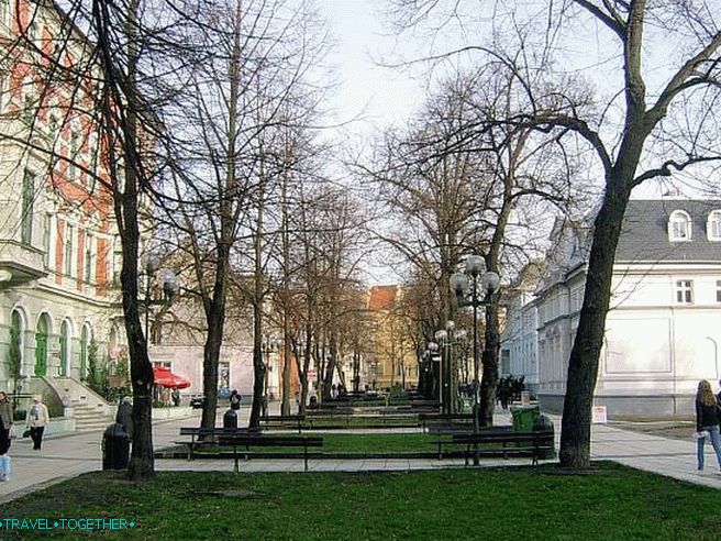 Streets of Zielona Góra
