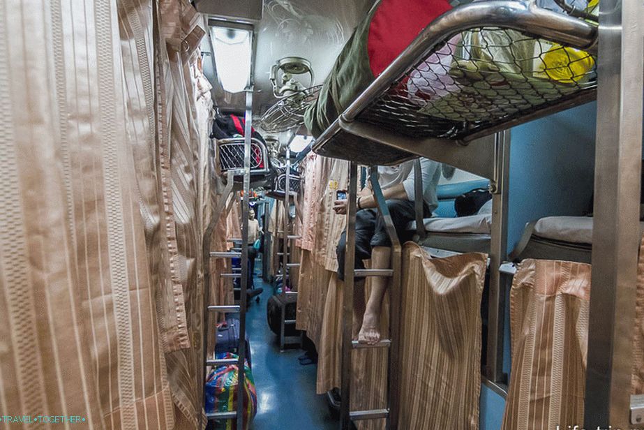 Second class air conditioned like our reserved seat