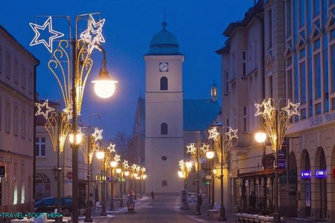 May 3 St. - the main boulevard of Rzeszow
