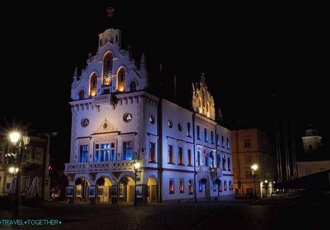 The historic center of Rzeszow