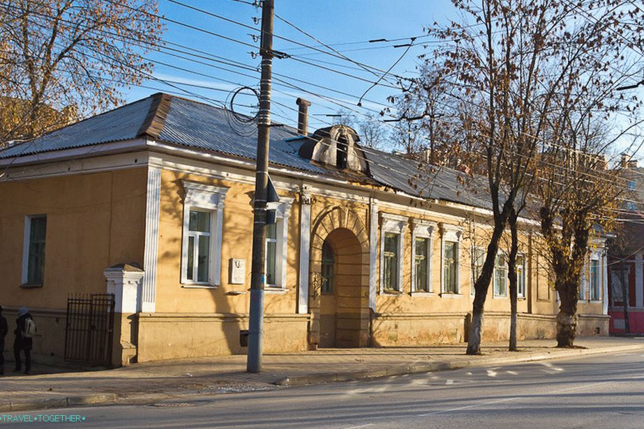 The same house where the writer BK Zaitsev lived