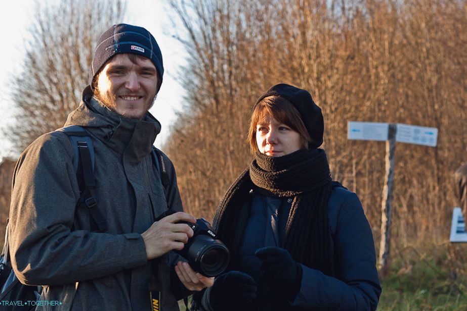 Our dear guides and guides around Kaluga