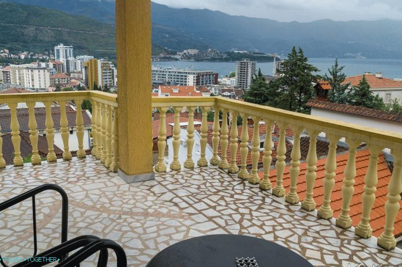 Balcony in the living room