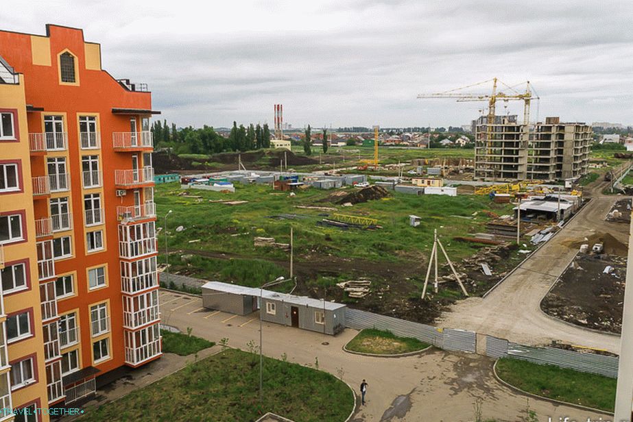 Construction in Europe City, there will be a school
