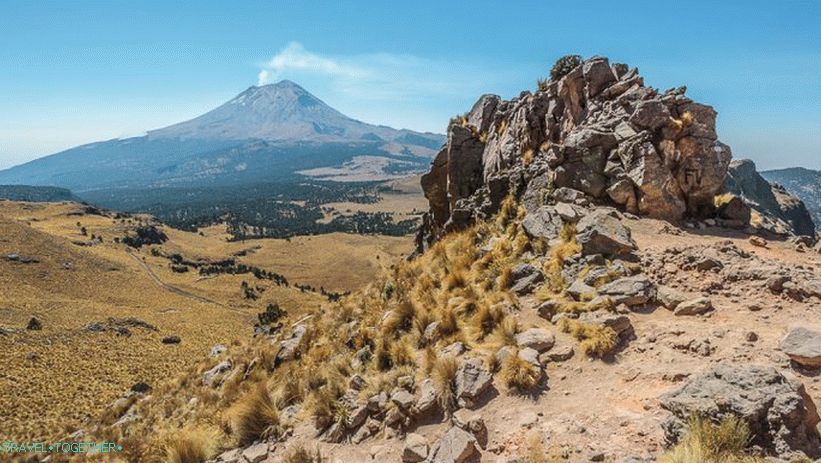Volcano Popocatepetl