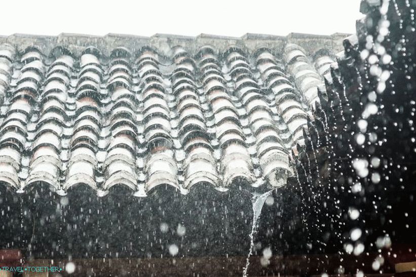 Rains in San Cristobal