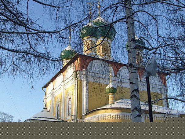 Transfiguration Cathedral of the Uglich Kremlin.