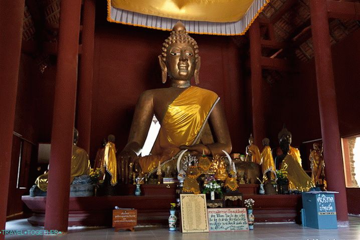 Buddhist temple on the hill