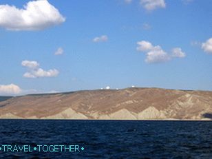 A hike in the bays - view from the sea at the radar-1