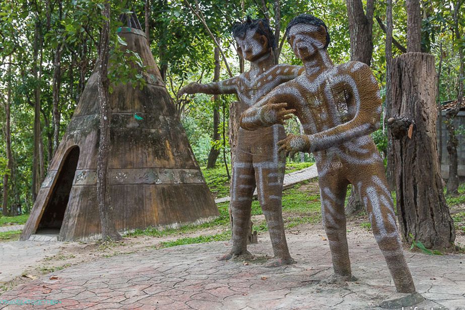 One of the playgrounds for children